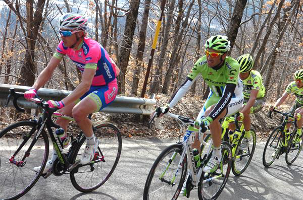 Damiano cunego and Ivan Basso